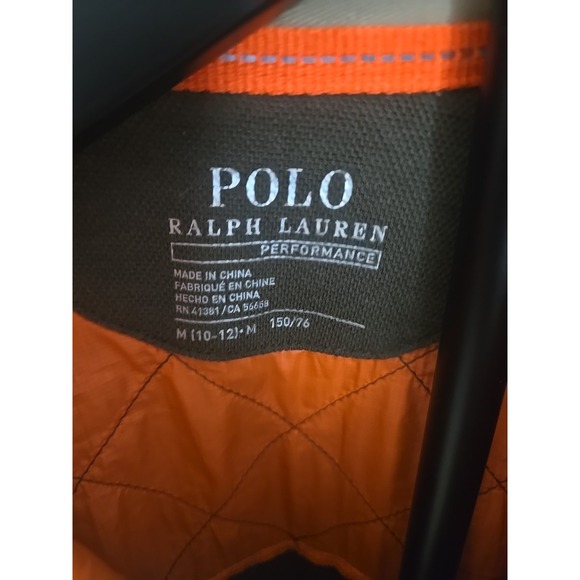 Polo Ralph Lauren Performance Rugby Long Sleeve Shirt Boys Youth Sz M 10-12 - Picture 2 of 16